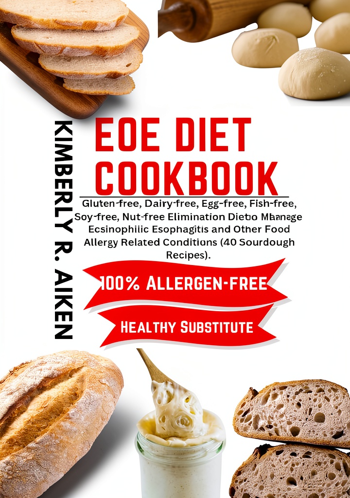 'Food Allergy Elimination Diet Cookbook cover on a tablet'