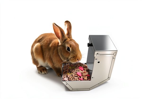 Paiaojia Animal Feeder Stainless Steel Gravity-6