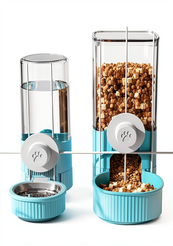 Automatic Small Animal Feeder GKYZBB PP Plastic-3