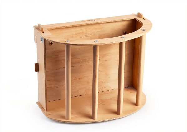 Unicorn Catcher Wooden Hay Feeder 1 Pack Small Animal Automatic Feeder-6