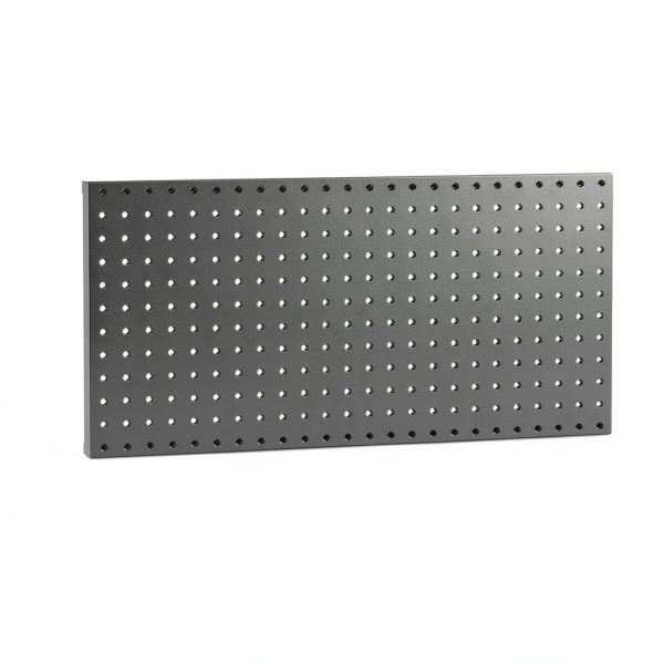 TORACK Steel Pegboard 12x24 in 4-Pack Black Heavy Duty Organizer-3