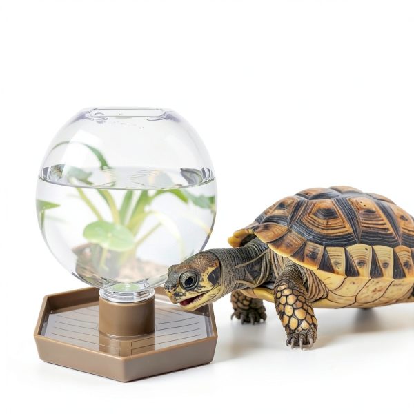 Reptile Water Dispenser AUTSEEYS Model 06 12oz Large Capacity Bowl-6